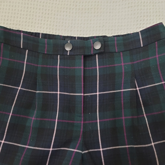 Plaid ankle pants - Picture 2 of 3